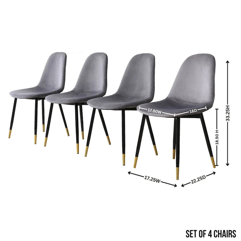 Ensemble de salle à manger rond 5 pièces Evatt de Roundhill Furniture, table ronde à tréteaux et 4 chaises élégantes