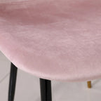 Ensemble de salle à manger rond 5 pièces Evatt de Roundhill Furniture, table ronde à tréteaux et 4 chaises élégantes