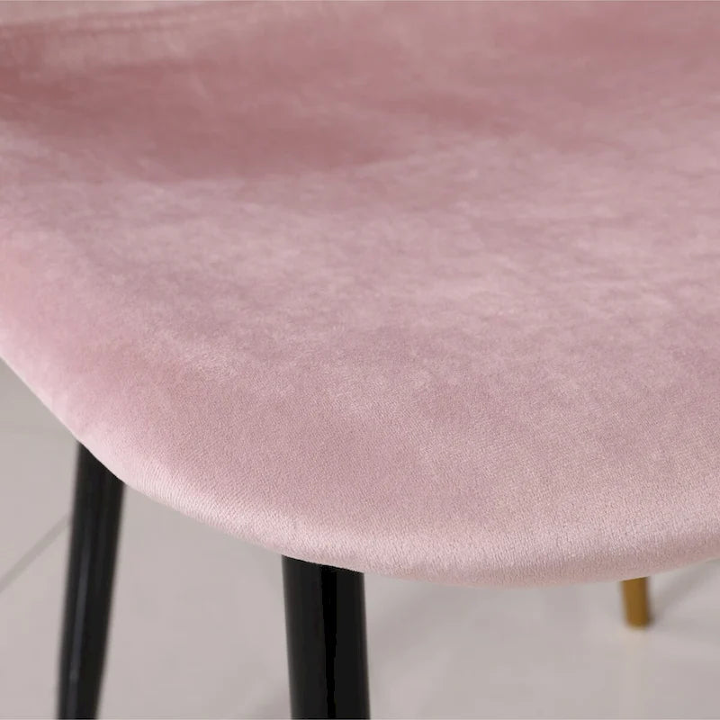 Ensemble de salle à manger rond 5 pièces Evatt de Roundhill Furniture, table ronde à tréteaux et 4 chaises élégantes