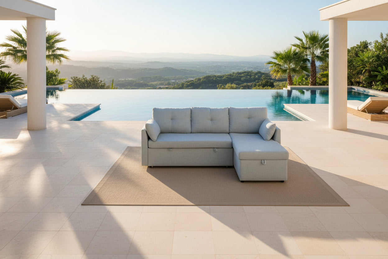 L-shaped modular sofa storage Sofa recliner for living room and bedroom