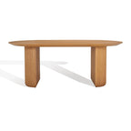 Table de salle à manger en bois SAFAVIEH Couture Svenja - 200,7 cm L x 88,9 cm P x 74,9 cm H