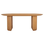 Table de salle à manger en bois SAFAVIEH Couture Svenja - 200,7 cm L x 88,9 cm P x 74,9 cm H