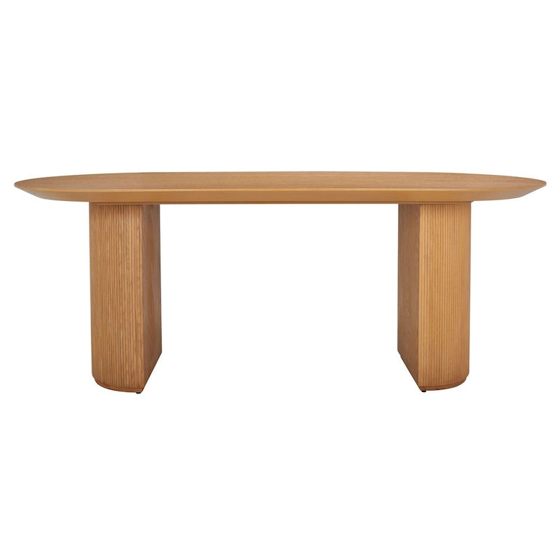 Table de salle à manger en bois SAFAVIEH Couture Svenja - 200,7 cm L x 88,9 cm P x 74,9 cm H
